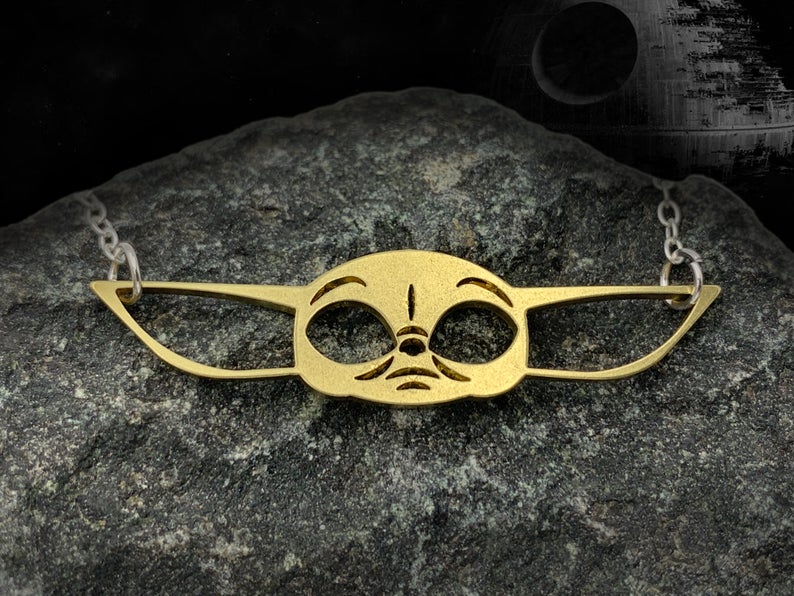 baby yoda gifts necklace